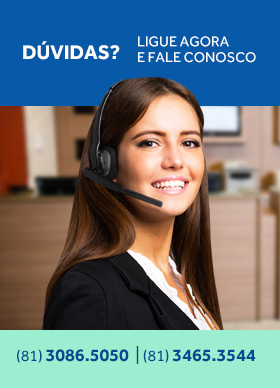 Dúvidas? Ligue agora e fale conosco: (81) 3086-5050 | (81) 3465-3544